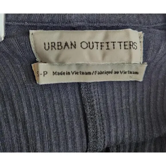 Urban Outfitters Top Womens Small Puff Long Sleeve Sheer Mesh Cropped Shirt - Picture 6 of 6